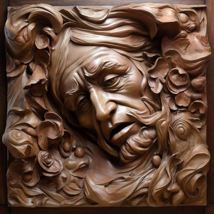 نموذج ثلاثي الأبعاد لآلة CNC 3D Art 